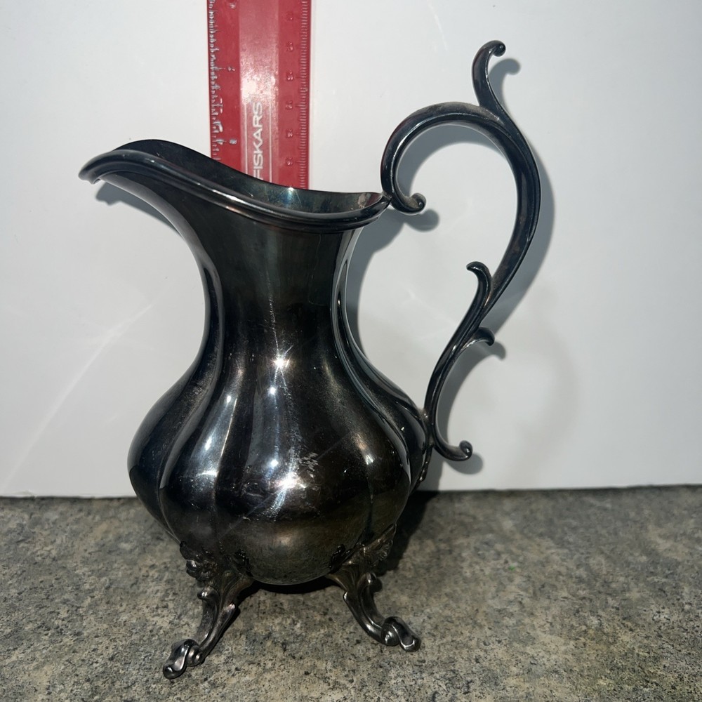 Reed & Barton Silver Coffee/Tea Set w/ Creamer, Sugar w/ lid