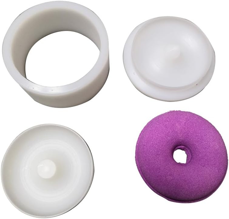 Plastic 3D Bath Salt Ball Round Solid Ball Shaped Doughnut-Shaped Shpoo