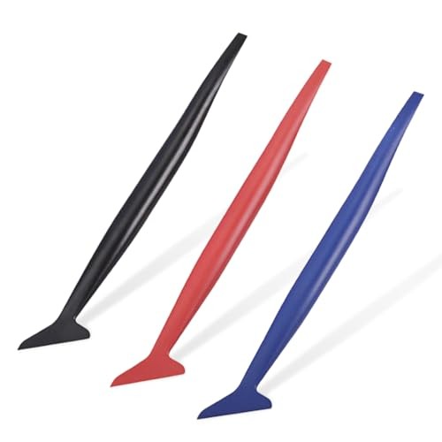 Car Wrapping Vinyl Tool Kit, 3 in 1 Flexible Micro Squeegee Set, Corner 3PCS