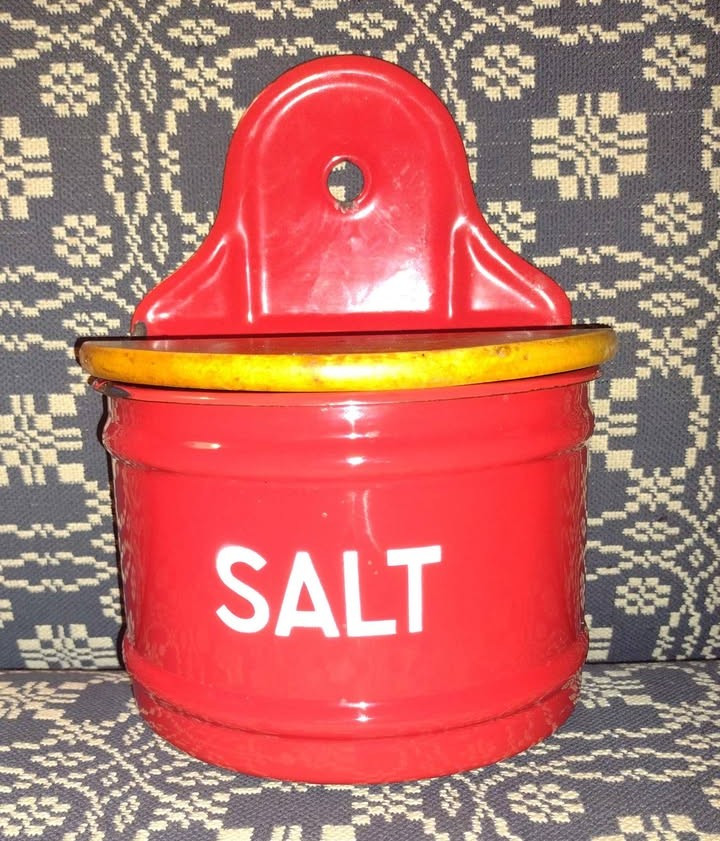 vintage kockums salt box