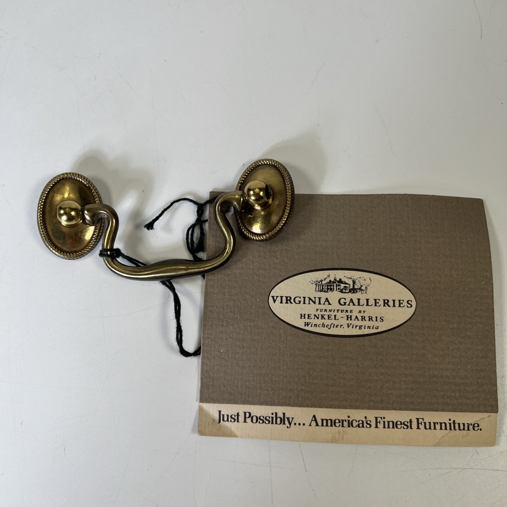 Henkel Harris Drop Drawer Handles Pulls Brass