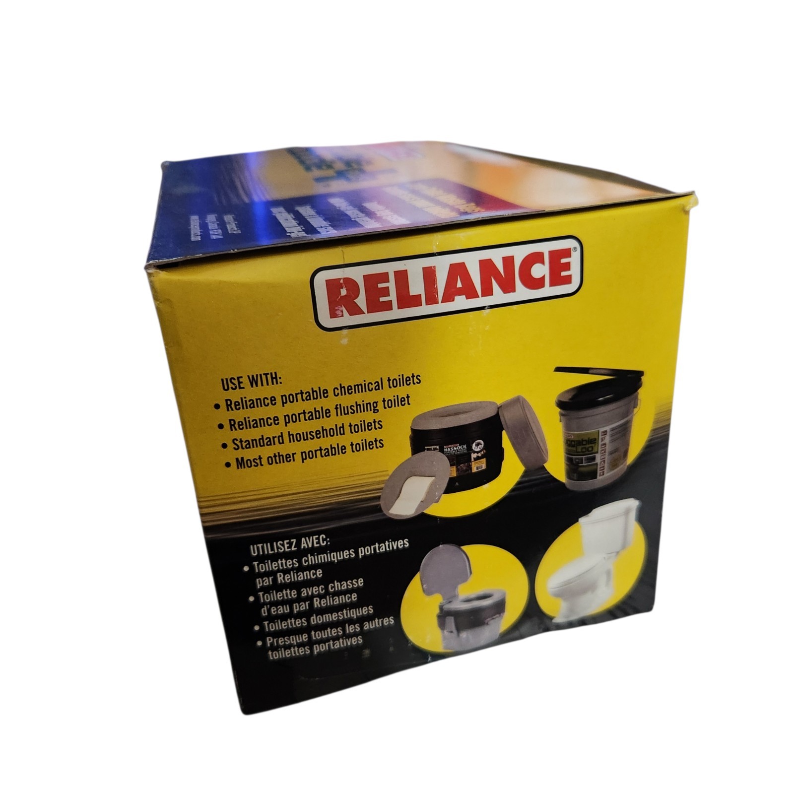 Reliance 6 Pack Double Doodie Plus + Large Toilet Waste Bags 2684