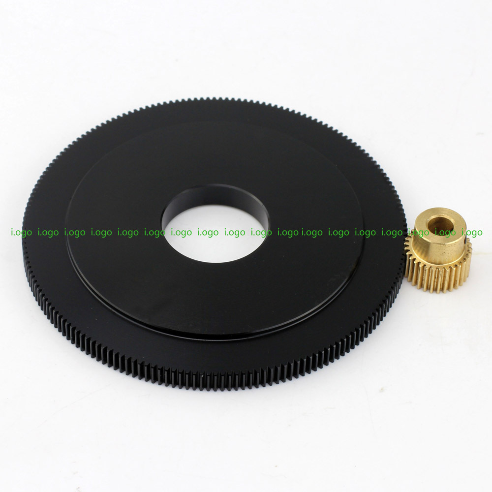 180 Teeth 30 Teeth 0.5 Module gear kit fr Jib Crane Remote Control Camera Mount