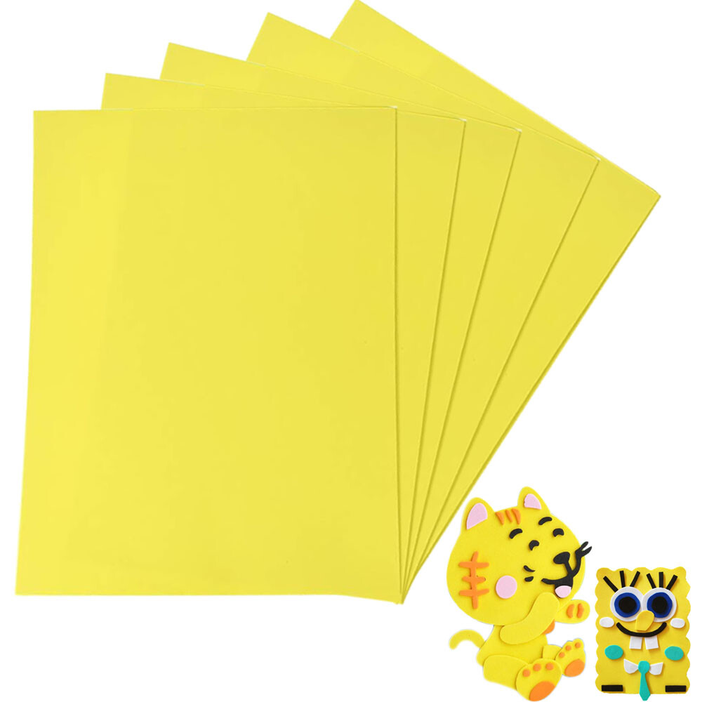 5 Sheets A4 & 2mm Foam Sheets, EVA for Crafts, DIY, Artistry