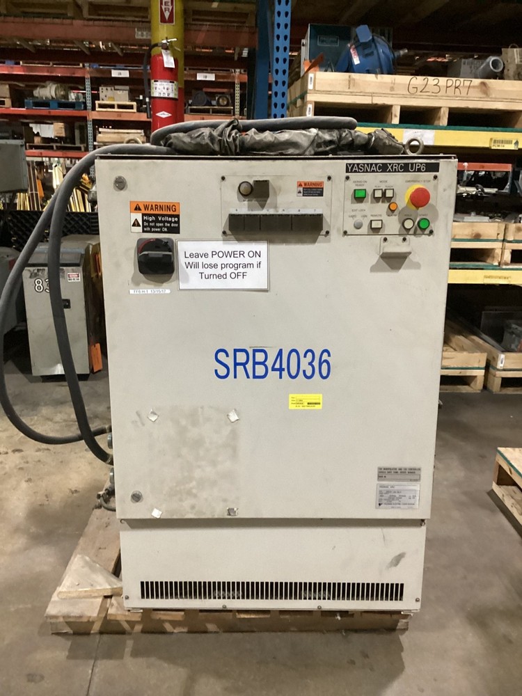 Yasnac XRC UP6 ROBOT SYSTEM Controller, ERCR-UP6-RB10 #400JM