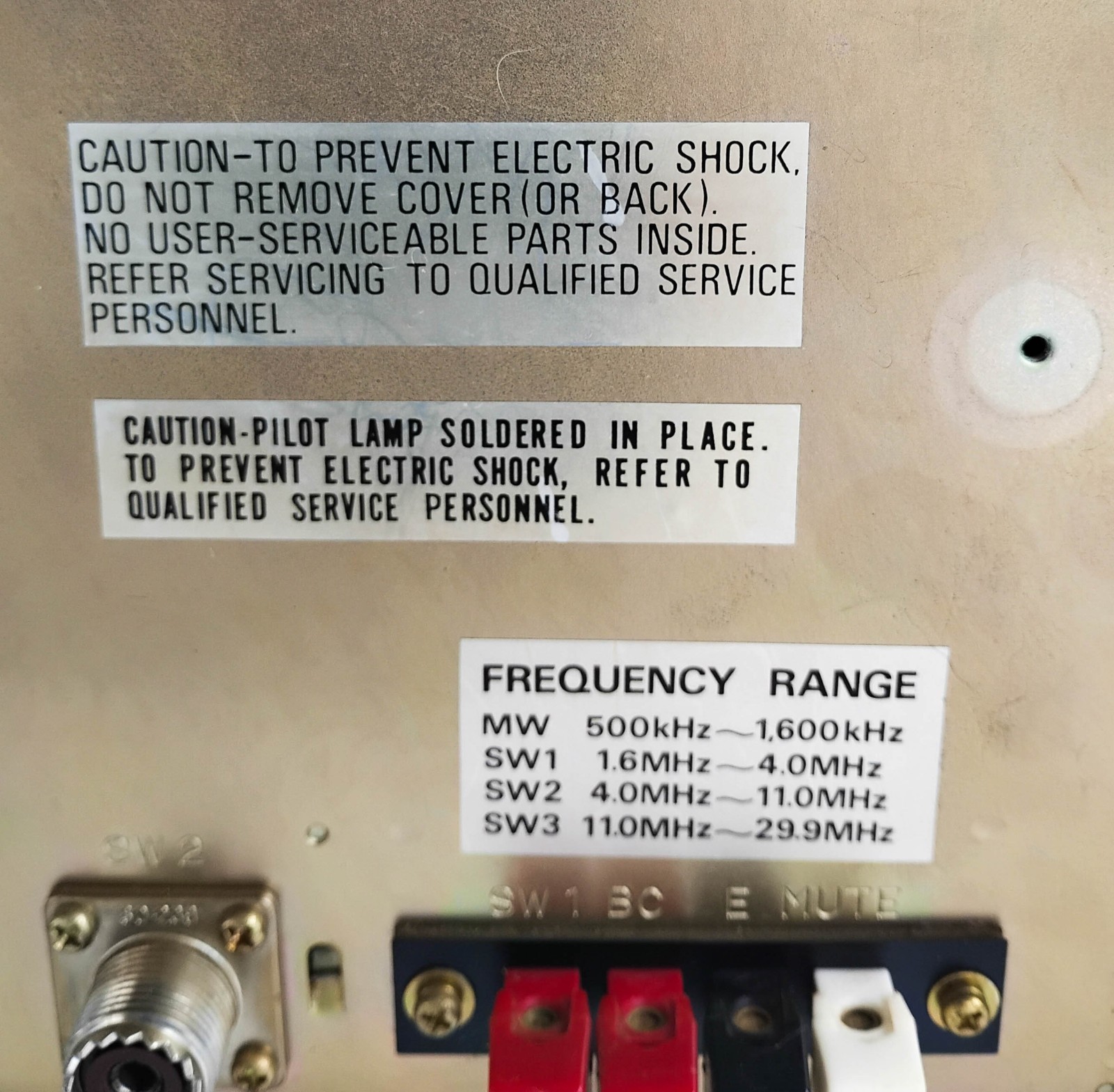 YAESU COMMUNICATIONS RECIEVER FRG-100 Vintage Tested **DEMO VIDEO Included