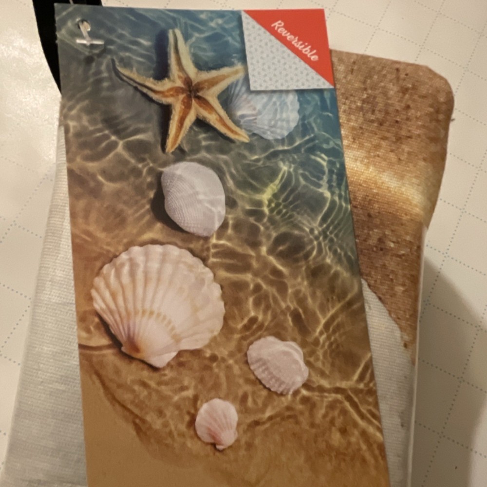 Whitley Willows Beach Microfiber Towel Shells 35x70 MPN 1596125
