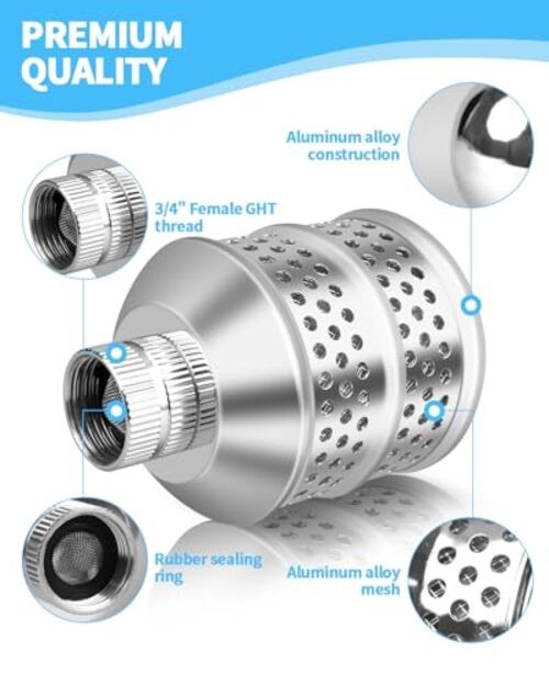 Bubbler Sprinkler Head, 3/4 Inch Internal Thread Rustproof Aluminum Diffuser 1