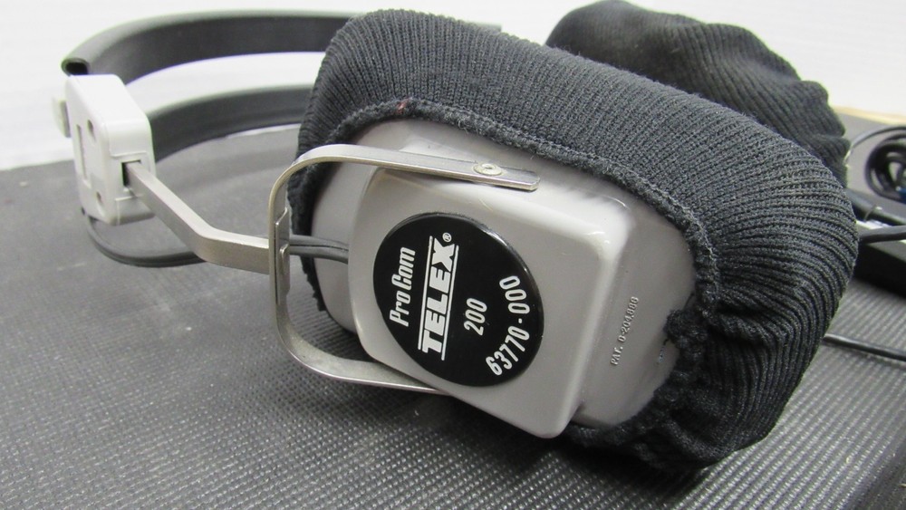 VINTAGE ProCom Telex 200 Aviation Headset UNTESTED