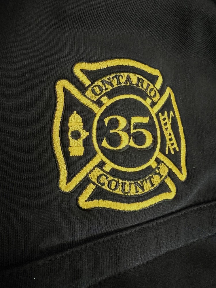 First Tactical Black Tactix Softshell 1/4 Zip Fire Dept. Jacket Large 🔥