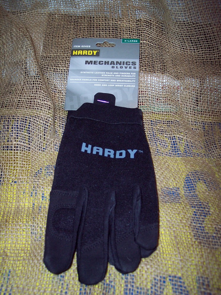 MECHANICS WORK GLOVES SIZE XL FREE S/H
