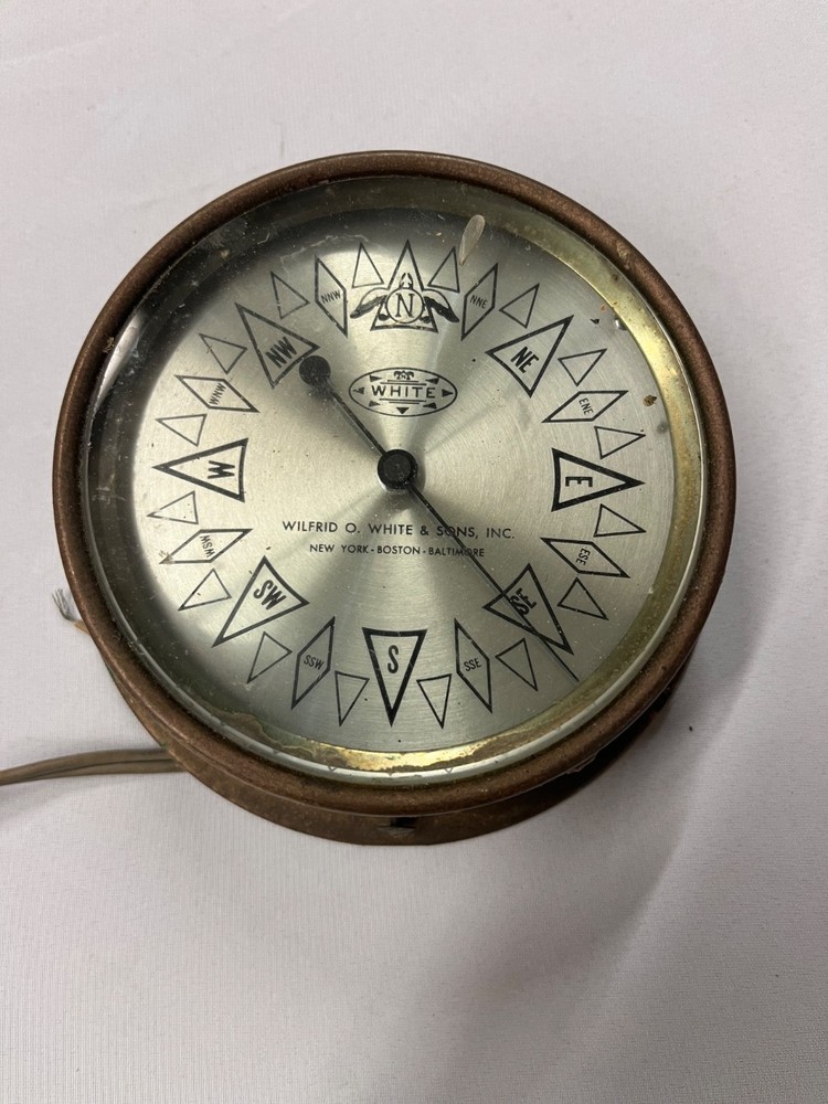 Wilfrid O. White and sons Nautical compass