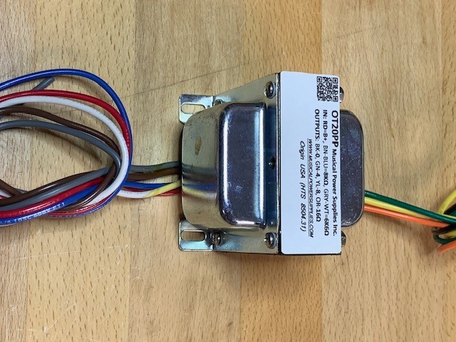 OT20PP- HC87 Output transformer 25VA & 8K/6K6 to 4/8/16 ohm