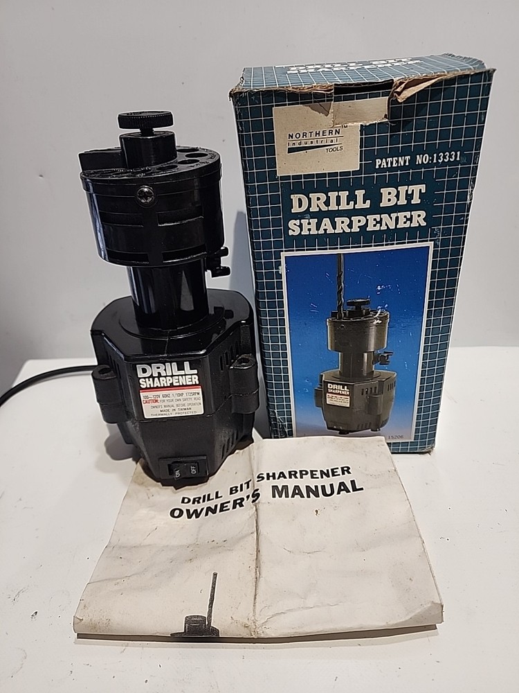 Northern Tool Drill Bit Sharpener Patent 13331 Model 15206