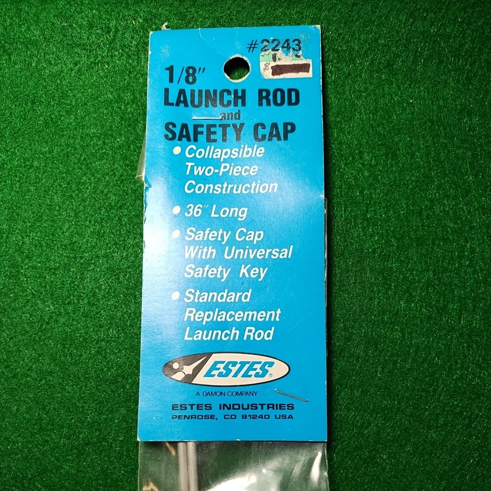 Estes 2243 – 1/8″ Two-Piece Launch Rod