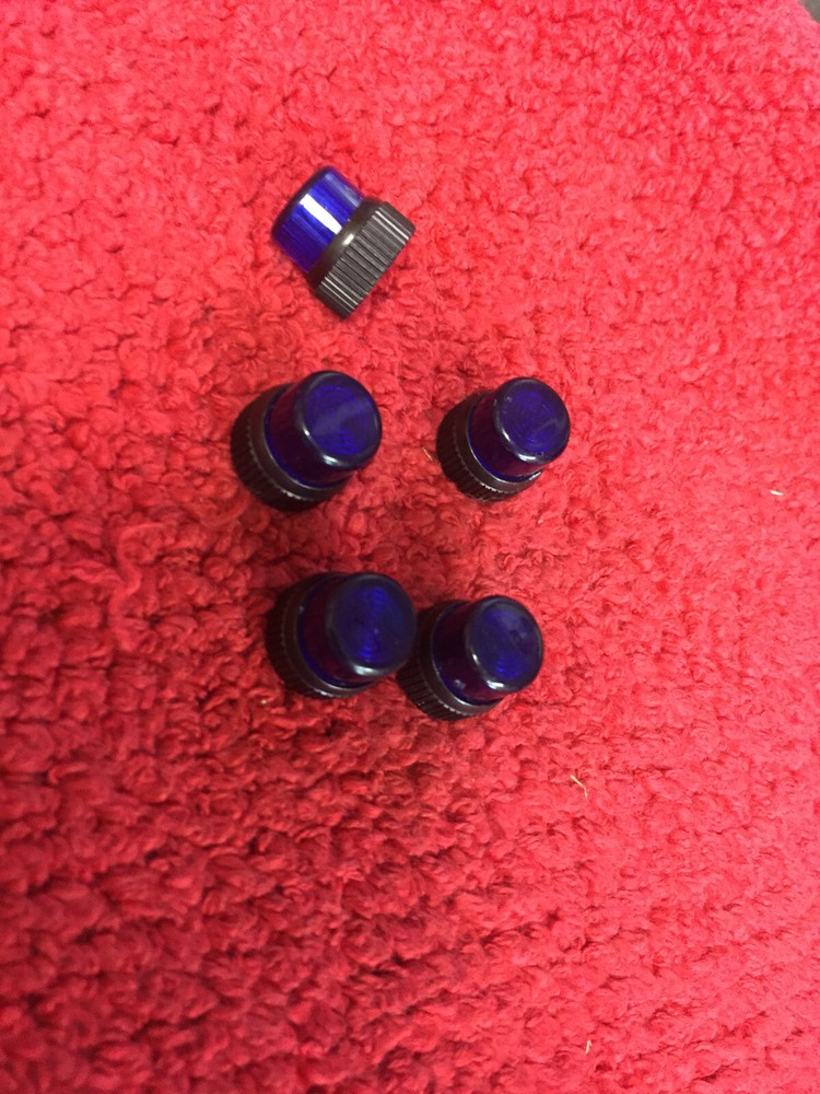 250-3334-500    DIALIGHT BLUE  LENS 5 PCS