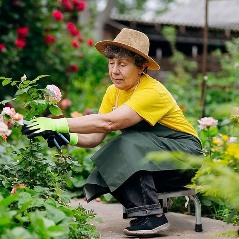 Heavy Duty Step Stool Rust Resistant Slip Resistant Multi Purpose Support Stool