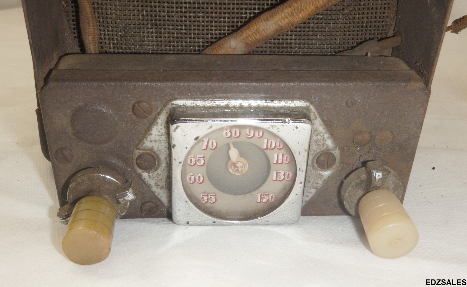 1930s Vintage Superheterodyne Center-Line Automobile Tube Radio