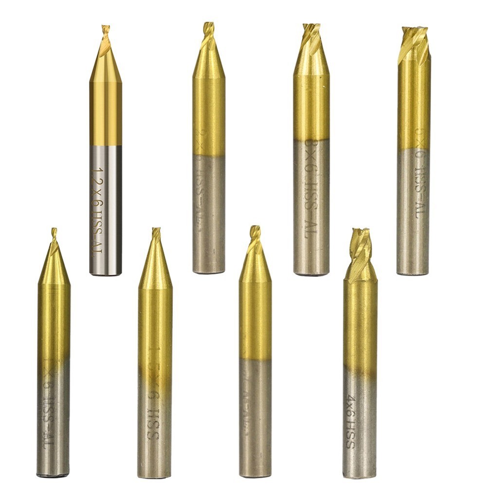 Key Cutting Machine Milling Cutter 6mm Shank for Efficient Performance
