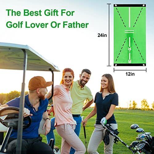 Golf Training Mat Swing Detection Batting,Analysis Your Swing Path