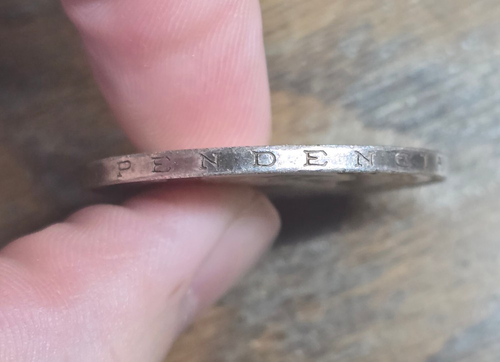 1965-Mo Mexico Silver 1 Peso - Toned