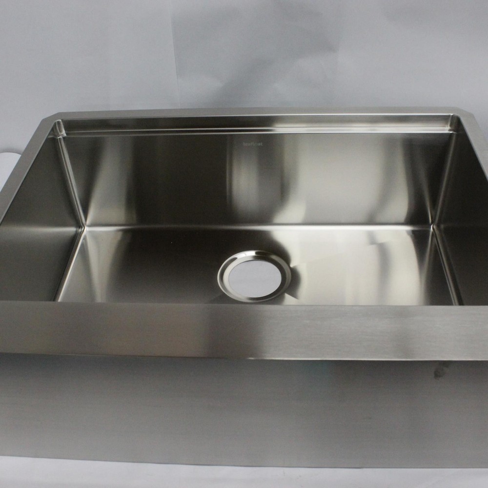 Leafloat Stainless Workstation Kitchen Sink Basin, Single Drain
