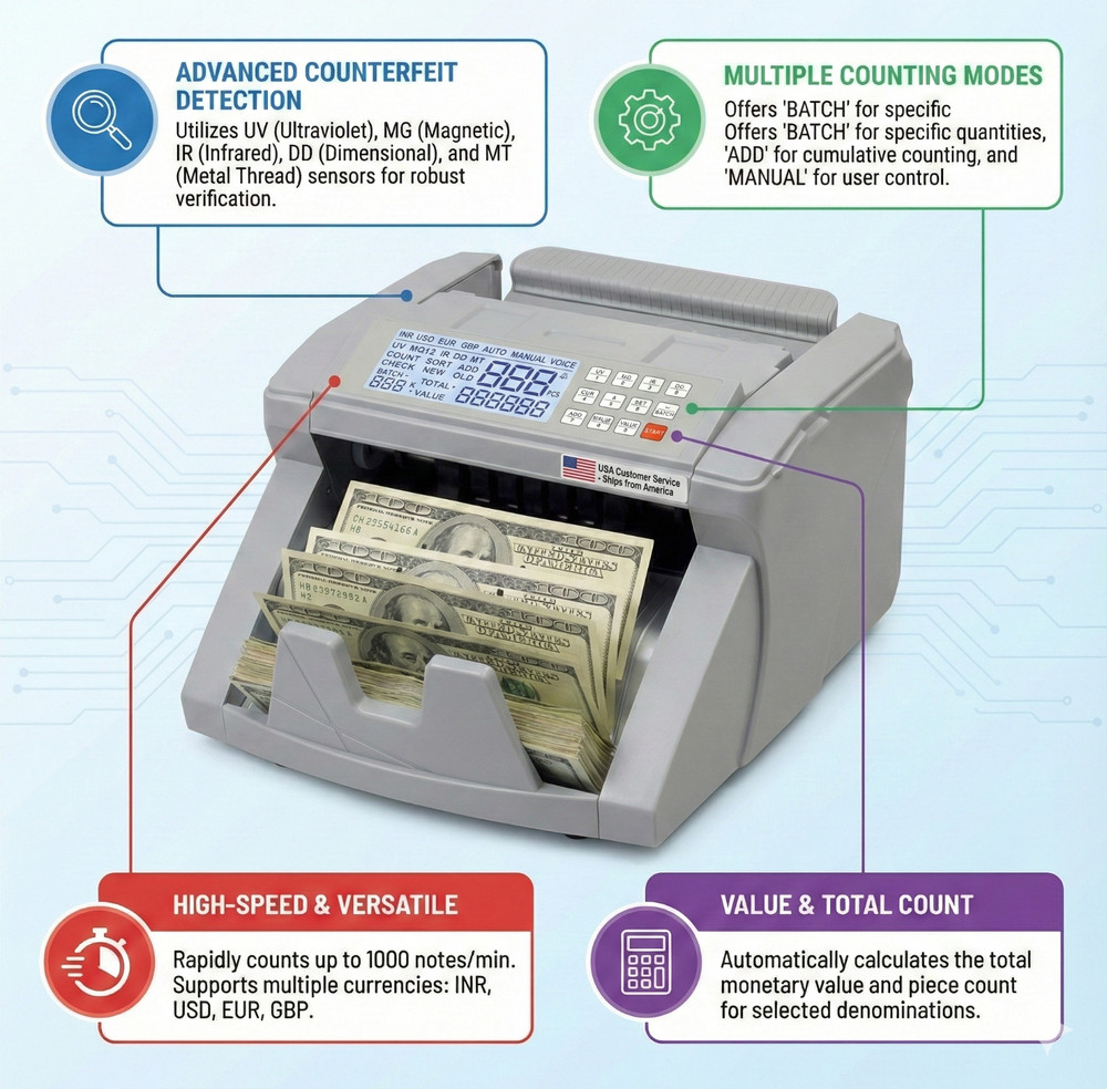 VaultPro Professional Money Counter
