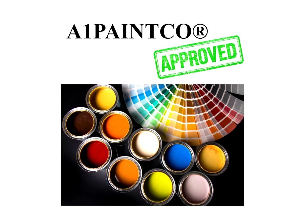 GM Black B/C 8555 A1PAINTCO® Premium Mix -QUART