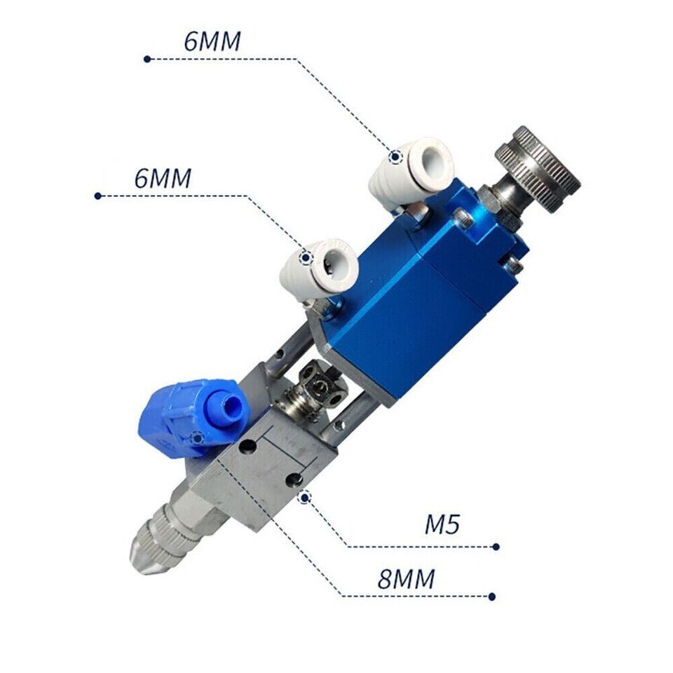 Precision Thimble Type Dispensing Valve Pneumatic Back-Suction Glue Valve NT-21A