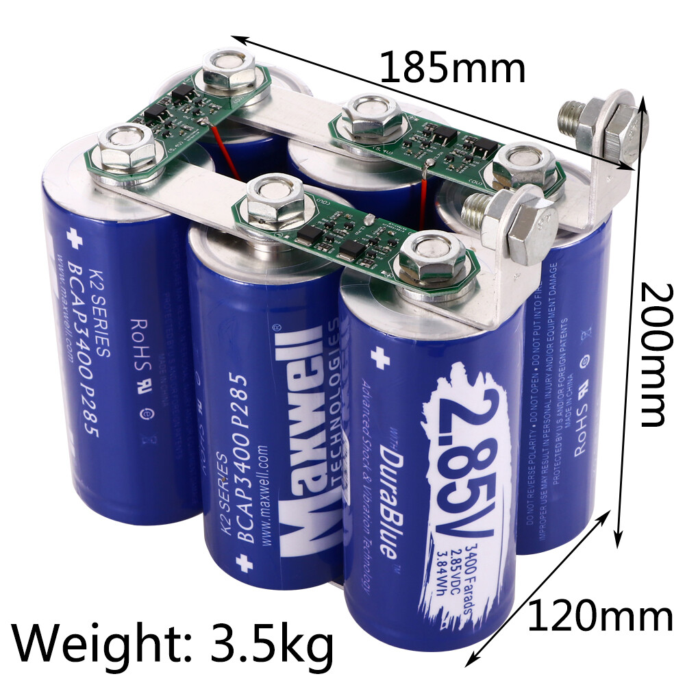 Maxwell 567F 17V Technologies Super Capacitor with OA Screw Type car battery