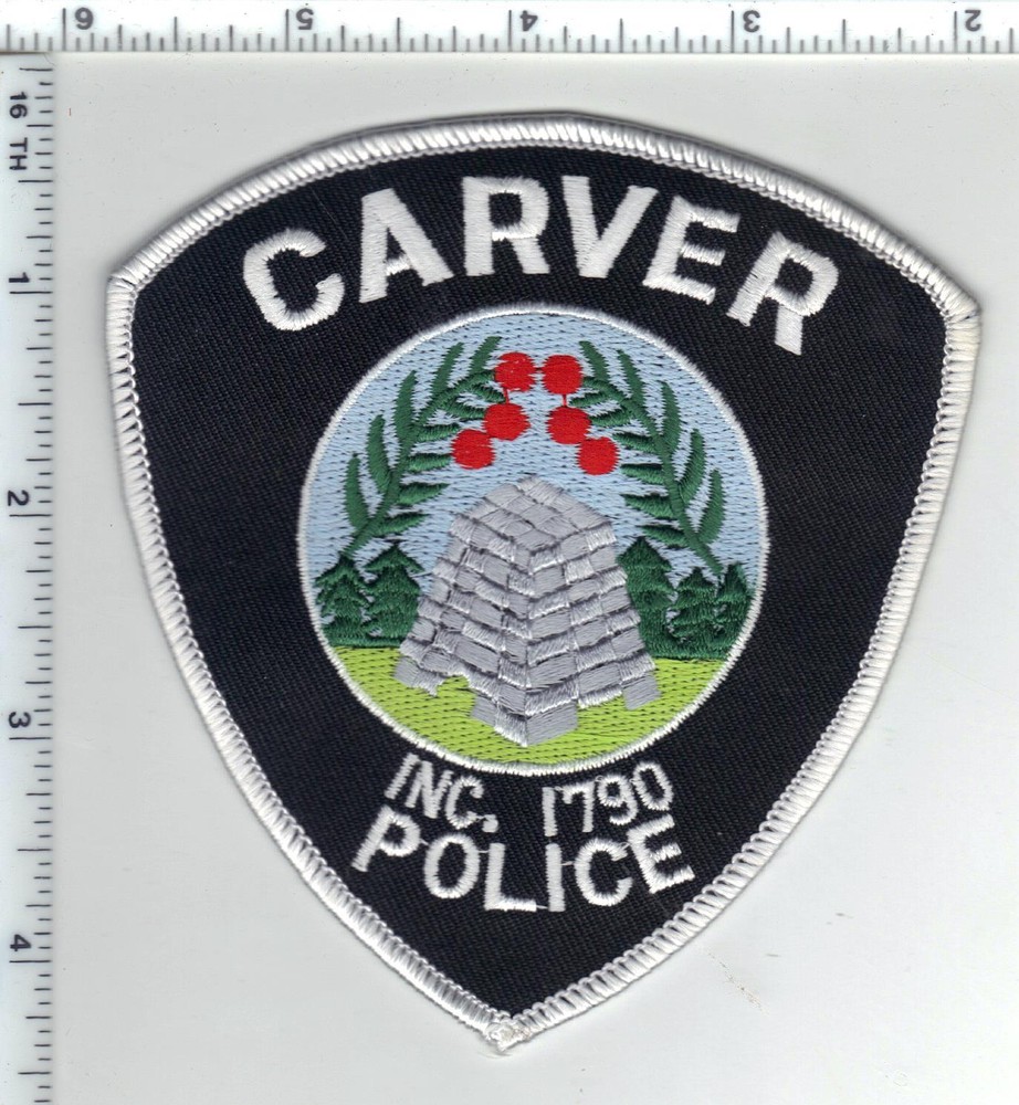 Carver Police (Massachusetts) 1st Issue Shoulder Patch