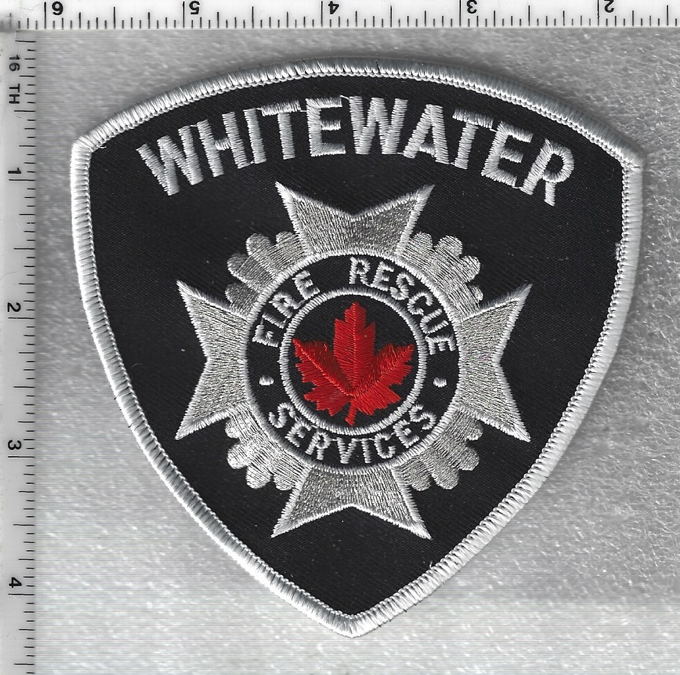 Whitewater Fire Department  (Ontario, Canada)  Shoulder Patch