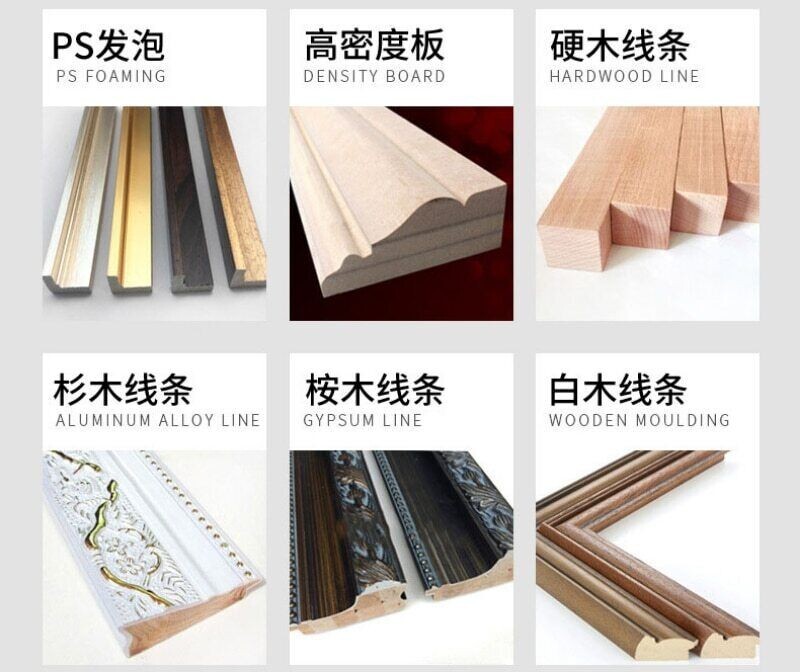 Bench-Top Type Picture Frame Underpinner Desktop Pneumatic Nail Angle Machine