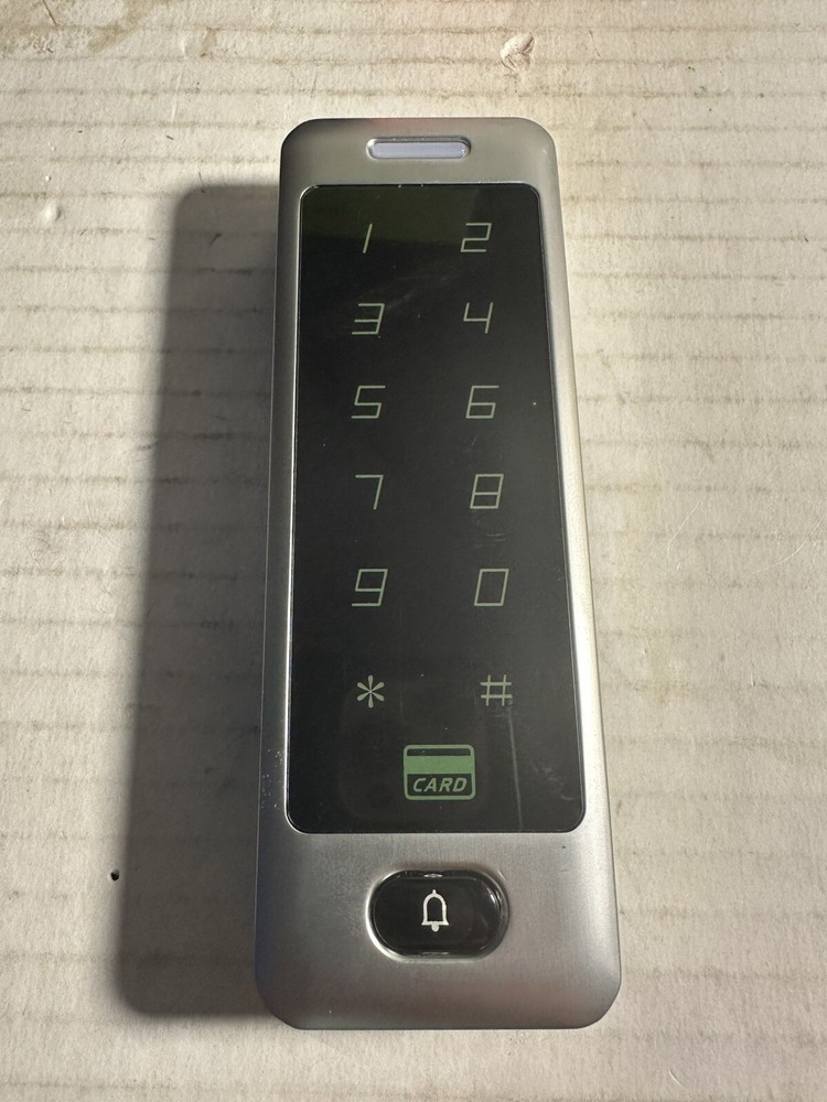 Touch Keypad Metal Case rfid reader Ext Standalone Access Control DWK/153