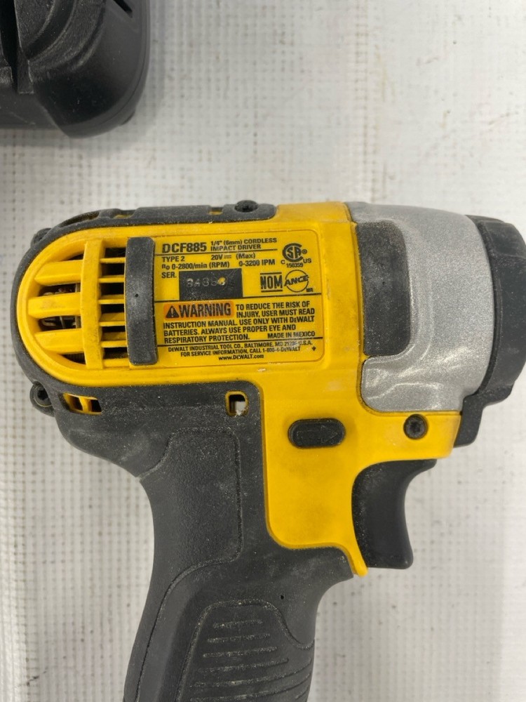 DEWALT DCF885/DCD771 COMBO SET (P31014339)