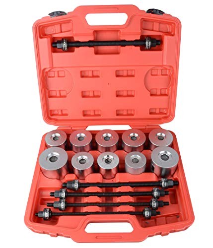 27Pc Universal Press and Pull Sleeve Kit Bush Bearing Removal Insertion Tool
