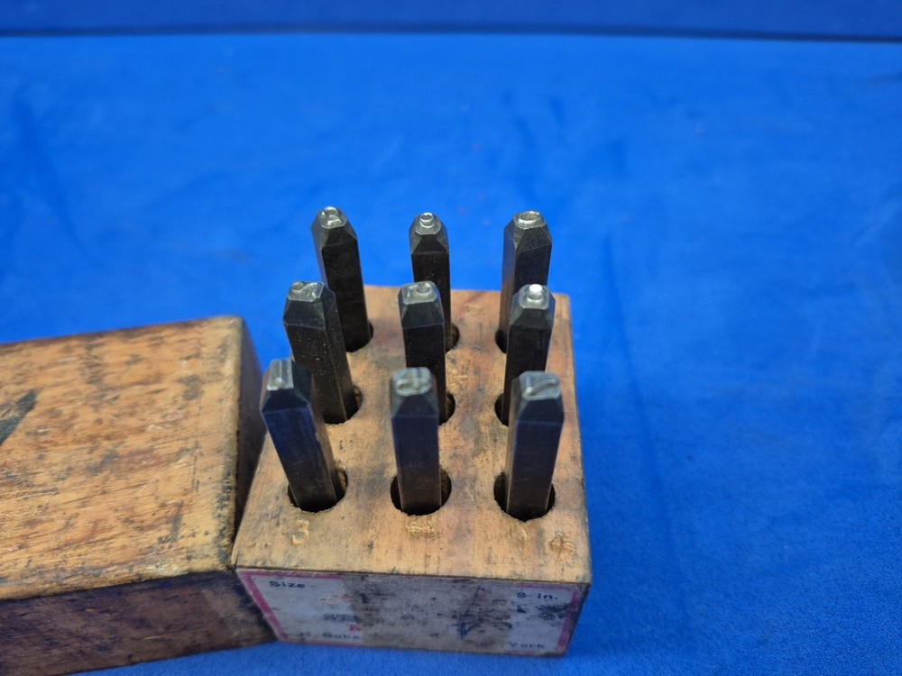 Boker 1/8" Number Stamp Set