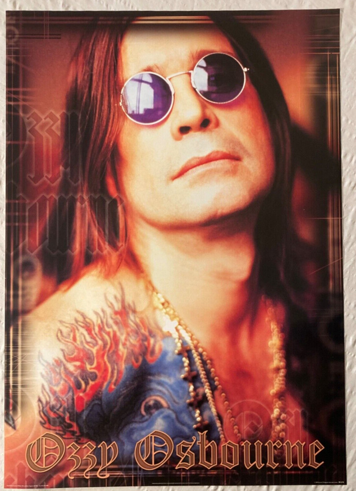 Ozzy Osbourne 1999 Poster Pyramid Black Sabbath
