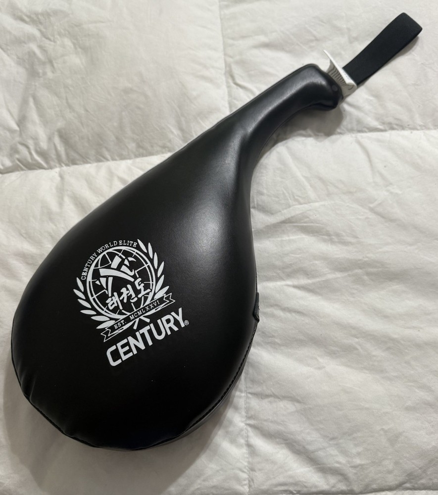 NWT Century Double Clapper Kick Paddle - Martial Arts - Black