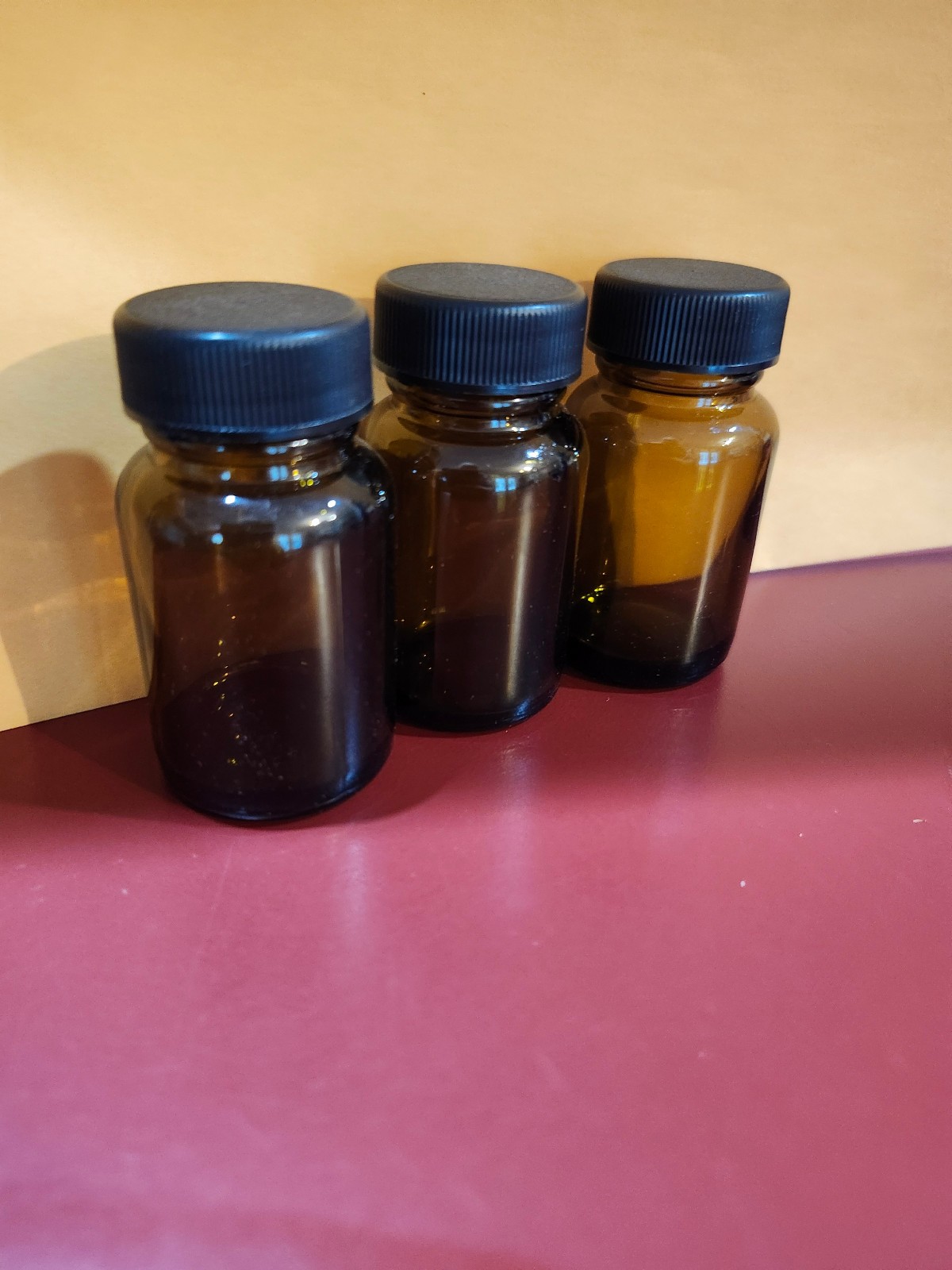 USA BottlesEssential Oil Perfume Sample Glass Bottles, NEW 8, FREE SHIPPING!!