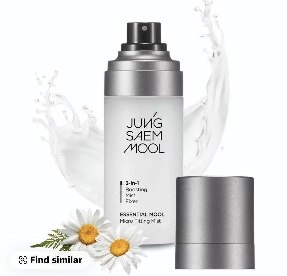 JUNG SAEM MOOL Essential Mool Micro Fitting Mist Boosting Fixer Clear 55ml