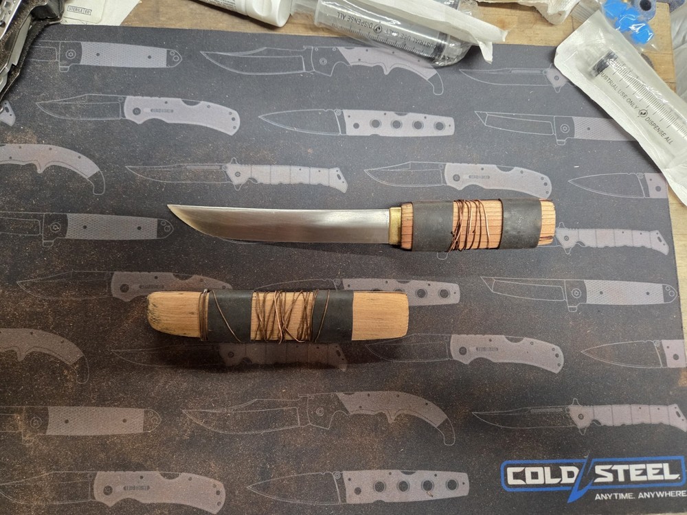Antique Aikuchi Tanto Knife