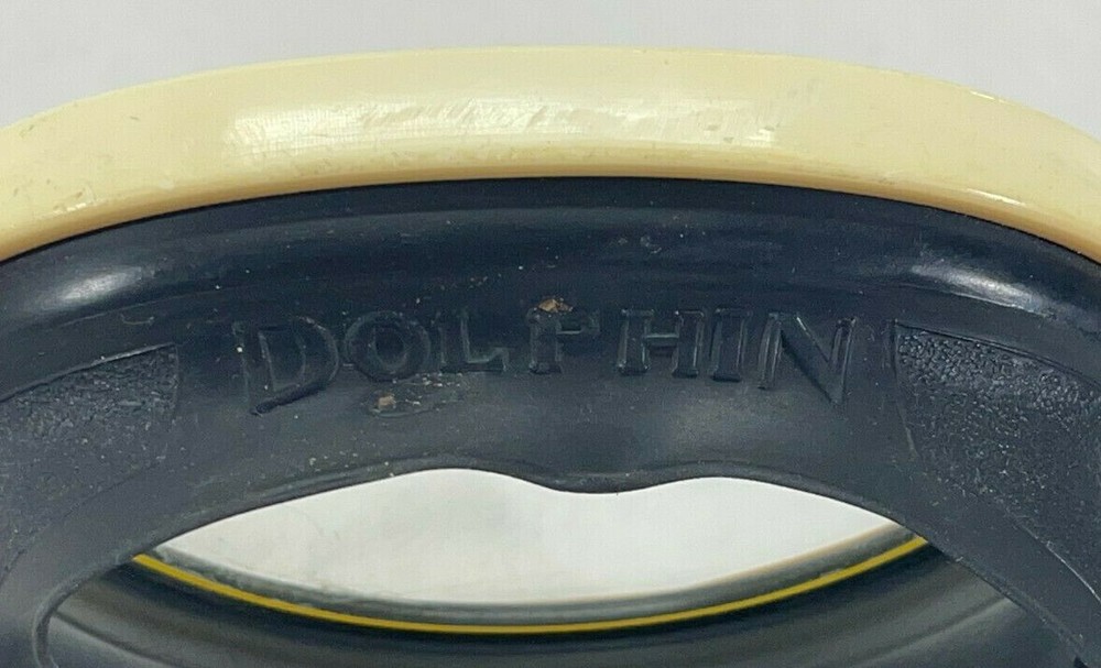Dolphin (Tempered Glass) Diving Mask, Adjustable Rubber Straps