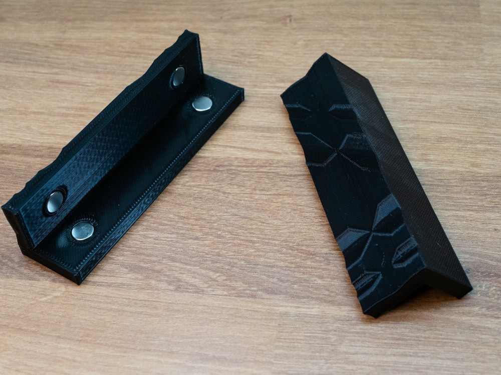 3D Printed Magnetic Soft 4" Vise Jaws