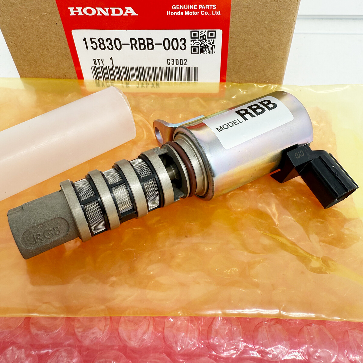 15830-RBB-003 For VTC Oil Control Valve Variable Timing Solenoid Honda Acura RDX