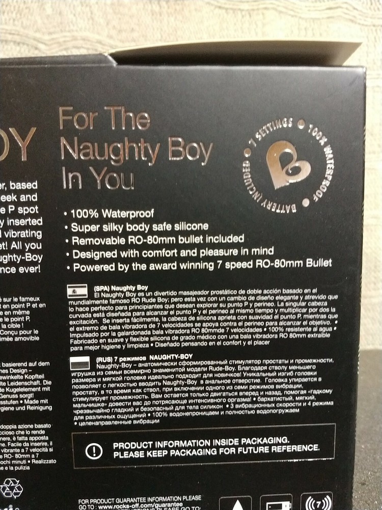 Rocks Off Naughty Boy stimulator massager (u)