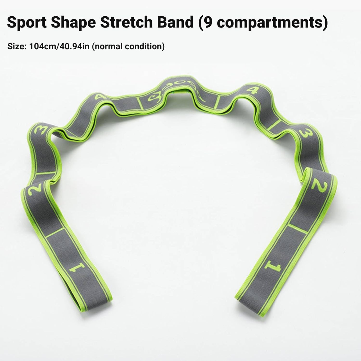 Stretch Band Strap Number Elastic Stretching Strap Exercise Bands Yoga Equipment