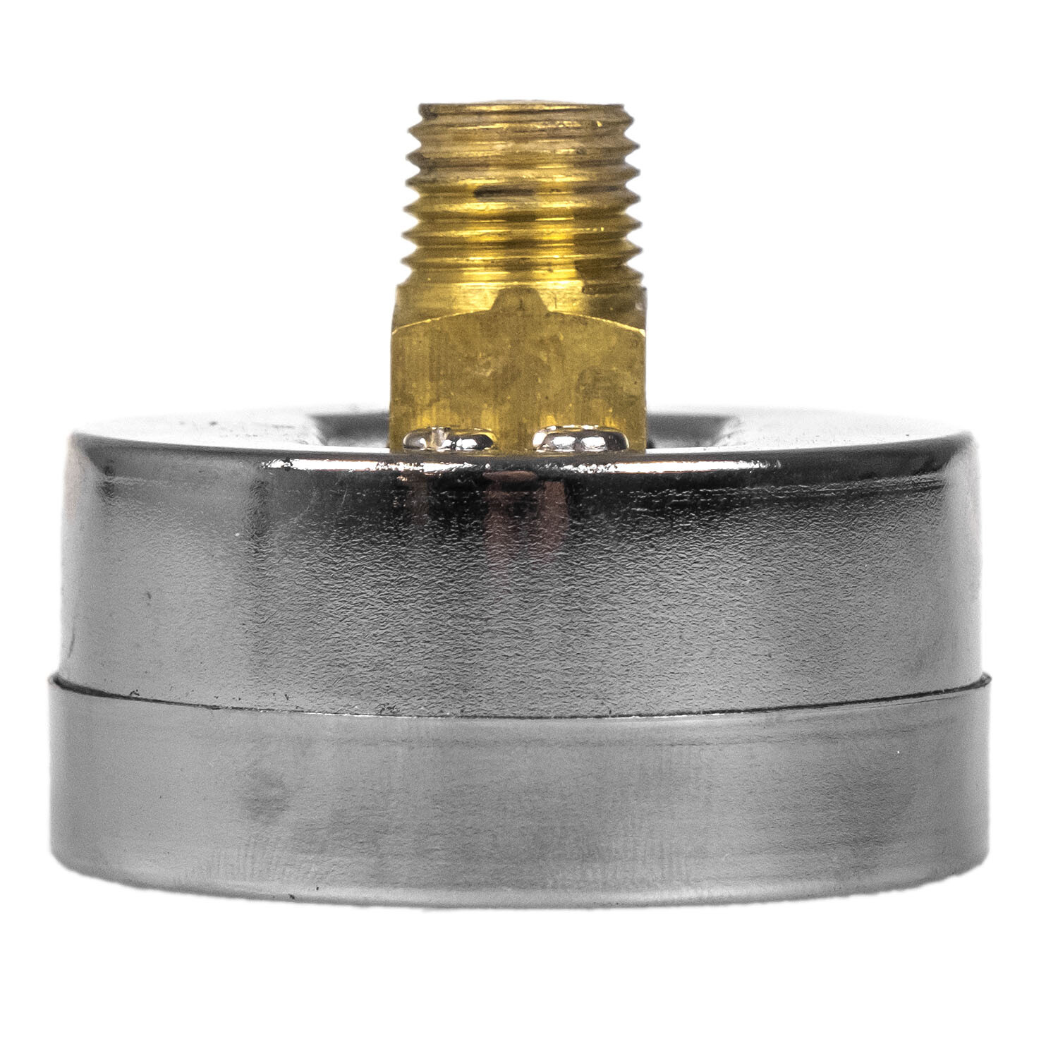 Air Compressor Pressure Hydraulic Gauge 2" Face Back Mount 1/4" NPT 0-200 PSI