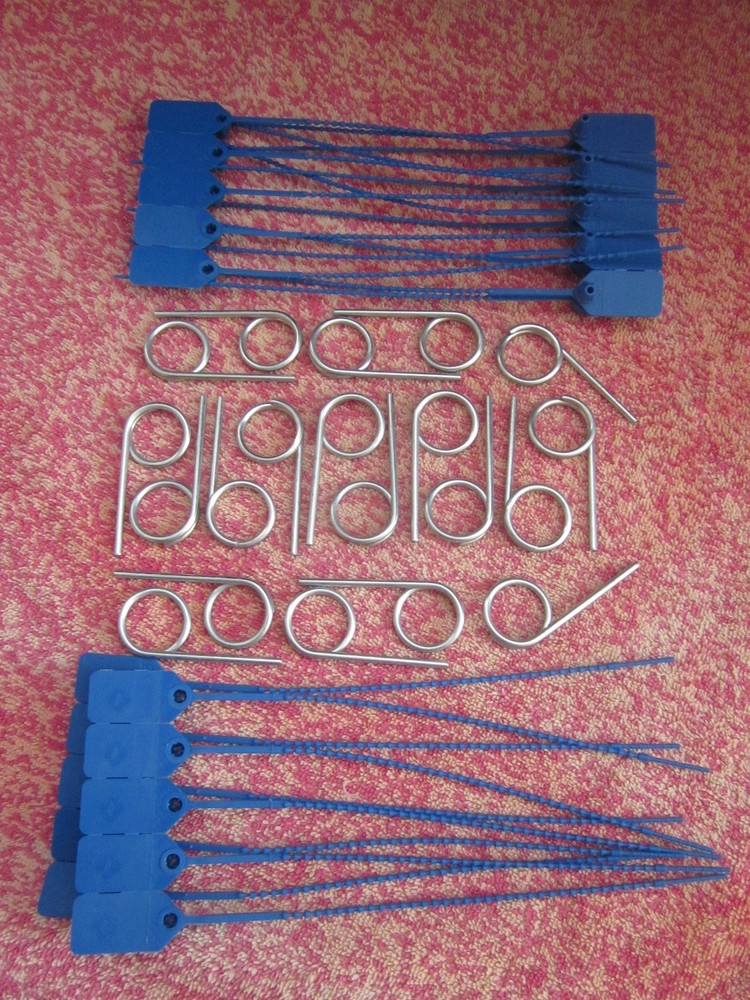 🔥🧯25-FIRE EXTINGUISHER TAMPER FLAG SEALS & 20-FIRE EXTINGUISHER PULL PIN'S