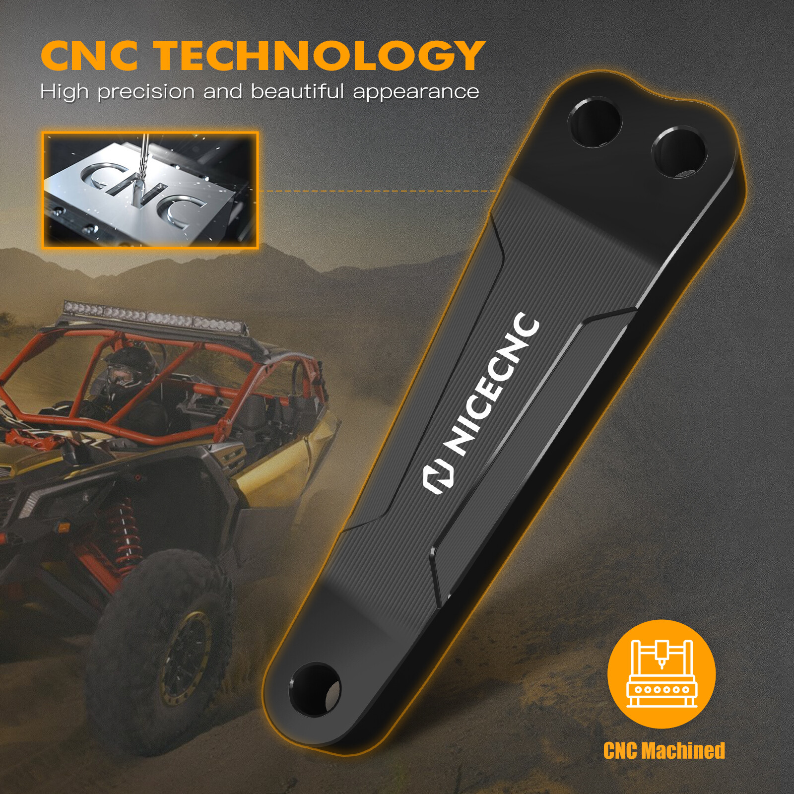 NICECNC Transmission Gear Box Bracket Mounting For Can-Am Maverick X3 2017-2023